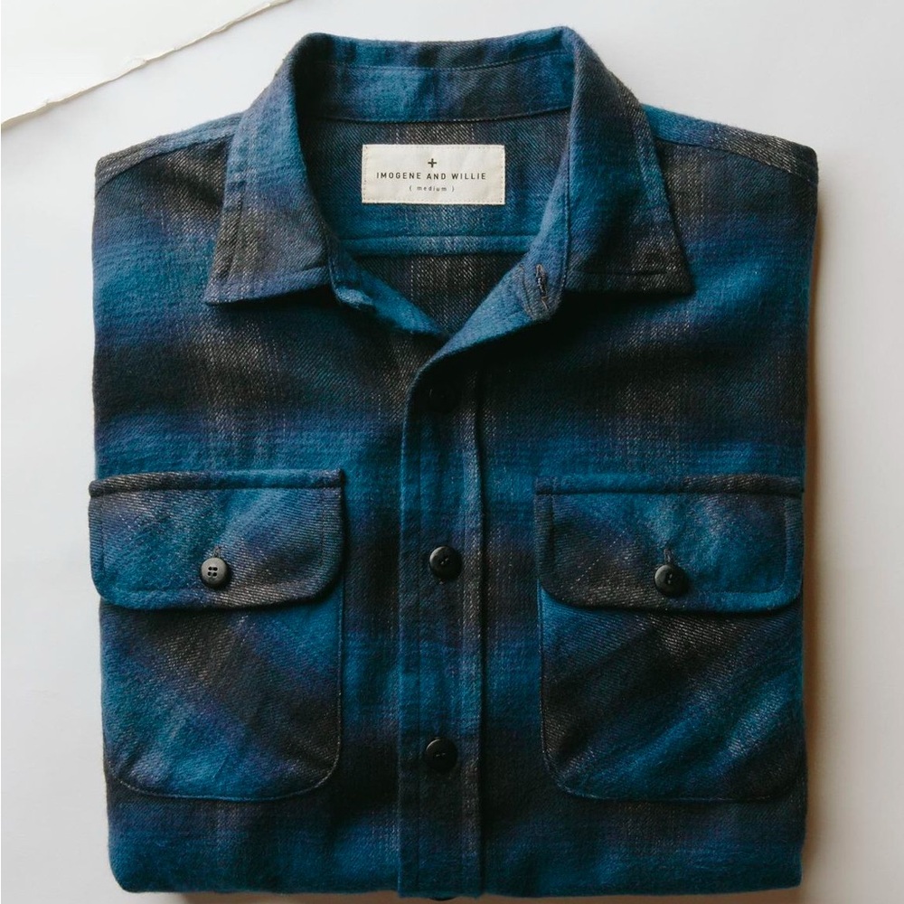 Imogene + Willie Earl Acadia Plaid Flannel S